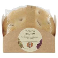 FOCACCIA TONNO MAIONESE INSALATA E POMODORO 275G