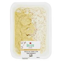 POLLO AL CURRY CON RISO BASMATI GR.270 PAV